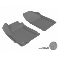 2007 - 2012 Nissan Altima Coupe/Sedan Custom-fit Gray 3D Digital Molded Mats (1st row only)