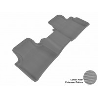 2009 - 2013 Nissan Maxima Custom-fit Gray 3D Digital Molded Mats (2nd row only)