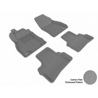 2011 - 2013 Nissan Juke Custom-fit Gray 3D Digital Molded Mats (1st row and 2nd row only)
