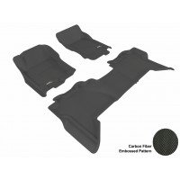 2005 - 2012 Nissan Pathfind/Xterra Custom-fit Black 3D Digital Molded Mats (1st row and 2nd row only)