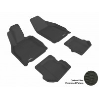 2005 - 2012 Porsche 911 Custom-fit Black 3D Digital Molded Mats (1st row and 2nd row only)