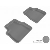 2009 - 2013 Subaru Forester Custom-fit Gray 3D Digital Molded Mats (2nd row only)