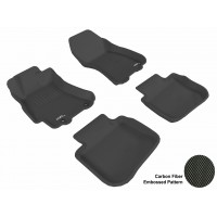 2010 - 2013 Subaru Legacy Custom-fit Black 3D Digital Molded Mats (1st row and 2nd row only)