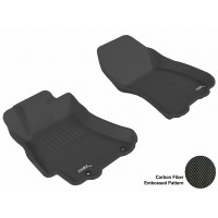 2010 - 2013 Subaru Legacy/Outback Custom-fit Black 3D Digital Molded Mats (1st row only)