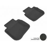2010 - 2013 Subaru Legacy/Outback Custom-fit Black 3D Digital Molded Mats (2nd row only)