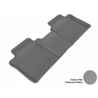 2007 - 2011 Toyota/Lexus Camry/ES350 Custom-fit Gray 3D Digital Molded Mats (2nd row only)