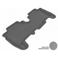 2007 - 2011 Toyota Yaris Hatchback Custom-fit Gray 3D Digital Molded Mats (2nd row only)