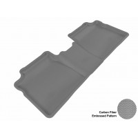 2010 - 2013 Toyota Prius/Prius Plug-In Custom-fit Gray 3D Digital Molded Mats (2nd row only)