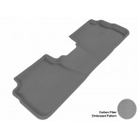 2009 - 2013 Toyota Corolla Custom-fit Gray 3D Digital Molded Mats (2nd row only)