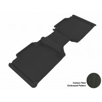 2005 - 2011 Toyota Tacoma Access Cab Custom-fit Black 3D Digital Molded Mats (2nd row only)