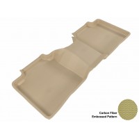 2009 - 2013 Toyota Venza Custom-fit Tan 3D Digital Molded Mats (2nd row only)