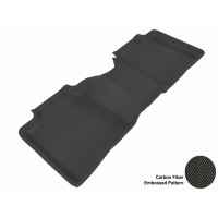 2009 - 2013 Toyota Venza Custom-fit Black 3D Digital Molded Mats (2nd row only)