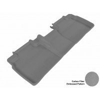 2012 - 2013 Toyota Camry Custom-fit Gray 3D Digital Molded Mats (2nd row only)