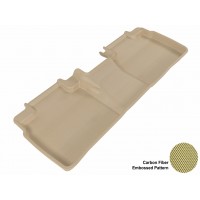 2012 - 2013 Toyota Camry Custom-fit Tan 3D Digital Molded Mats (2nd row only)