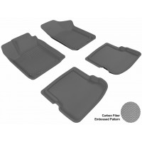 1998 - 2010 Volkswagen Beetle Custom-fit Gray 3D Digital Molded Mats (1st row and 2nd row only)