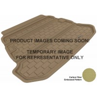 2012 - 2013 BMW 3 Series (F30) Custom-fit Tan 3D Digital Molded Cargo Liner Mat
