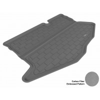 2011 - 2013 Ford Fiesta Hatchback Custom-fit Gray 3D Digital Molded Cargo Liner Mat