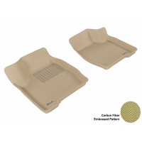 2005 - 2009 Buick Lacrosse Custom-fit Tan 3D Digital Molded Mats (1st row only)