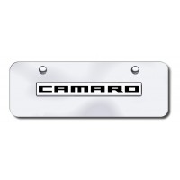 Cheverolet Camaro Logo Front License Plate