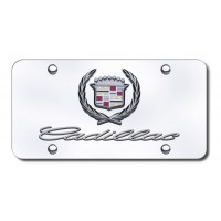 Cadillac Logo Front License Plate
