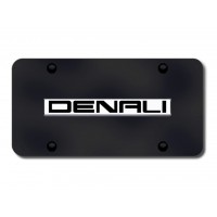 Chevrolet Denali Black Plate.