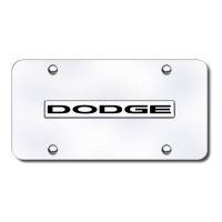 Dodge Logo Front License Plate