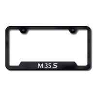Infiniti M35s Custom License Plate Frame