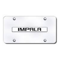 Cheverolet Impala Logo Front License Plate