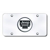 Jeep Logo Front License Plate