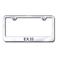 Infiniti EX35 Custom License Plate Frame