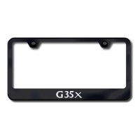 Infiniti G35x Custom License Plate Frame