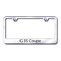 Infiniti G35 Custom License Plate Frame