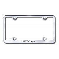 Infiniti G37 Custom License Plate Frame