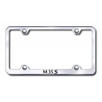 Infiniti M35s Custom License Plate Frame