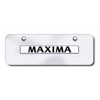 Nissan Maxima Logo Front License Plate