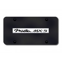 Mazda Miata MX5 Black Plate.