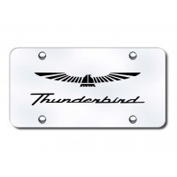 Ford Thunderbird Stainless Steel Plate.