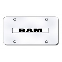 Dodge Ram Logo Front License Plate