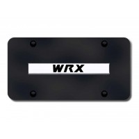 Subaru WRX Black Plate.