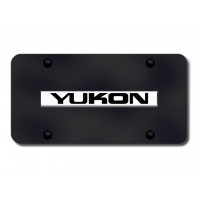 Chevrolet Yukon Black Plate.