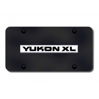 Chevrolet Yukon XL Black Plate.