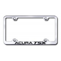 Acura TSX Custom License Plate Frame Chrome