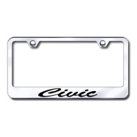 Honda Civic Custom License Plate Frame