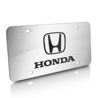 Honda Honda Stainless Steel Plate.