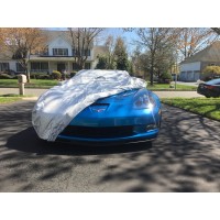 2005 - 2013 Chevrolet Corvette C6 Custom-fit Microbead Car Cover Kit (Coupe,Hardtop,Convertible, Z06, 427 and ZR-1)