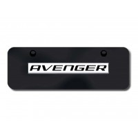 Dodge AVENGER Black Mini-Plate.