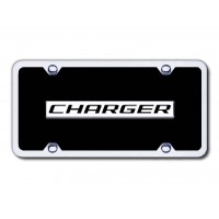 Dodge Charger Black Acrylic Plate.