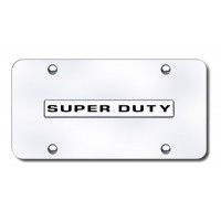 Ford Super Duty Logo Front License Plate