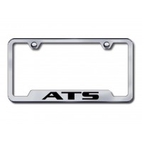Cadillac ATS Brushed Stainless Frame.