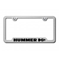 Hummer Hummer H2 Brushed Stainless Frame.